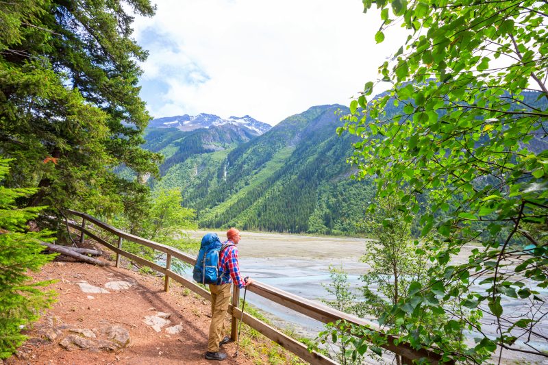 man-hiking-in-canadian-mountains